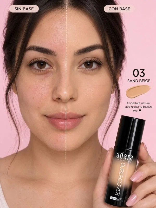 Base de Maquillaje Adara Super Cover