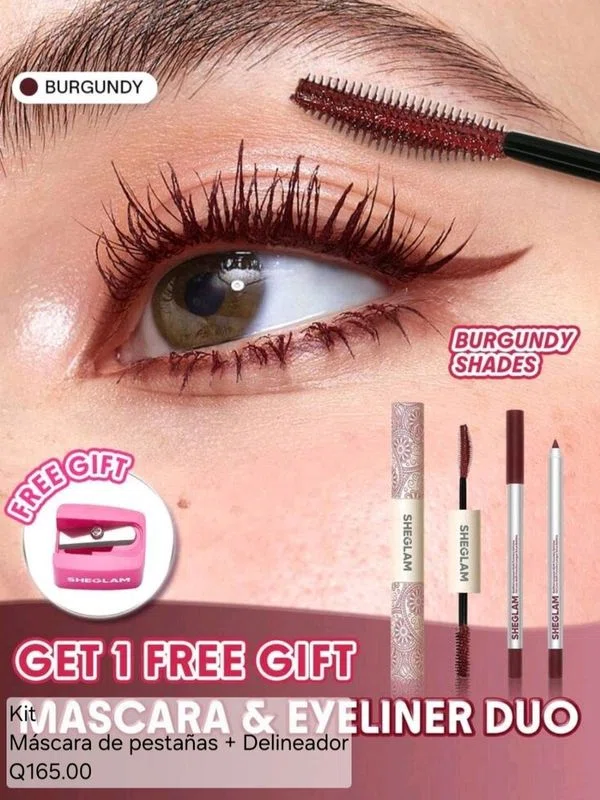 Kit de ojos Burgundy Sheglam **BAJO PEDIDO**