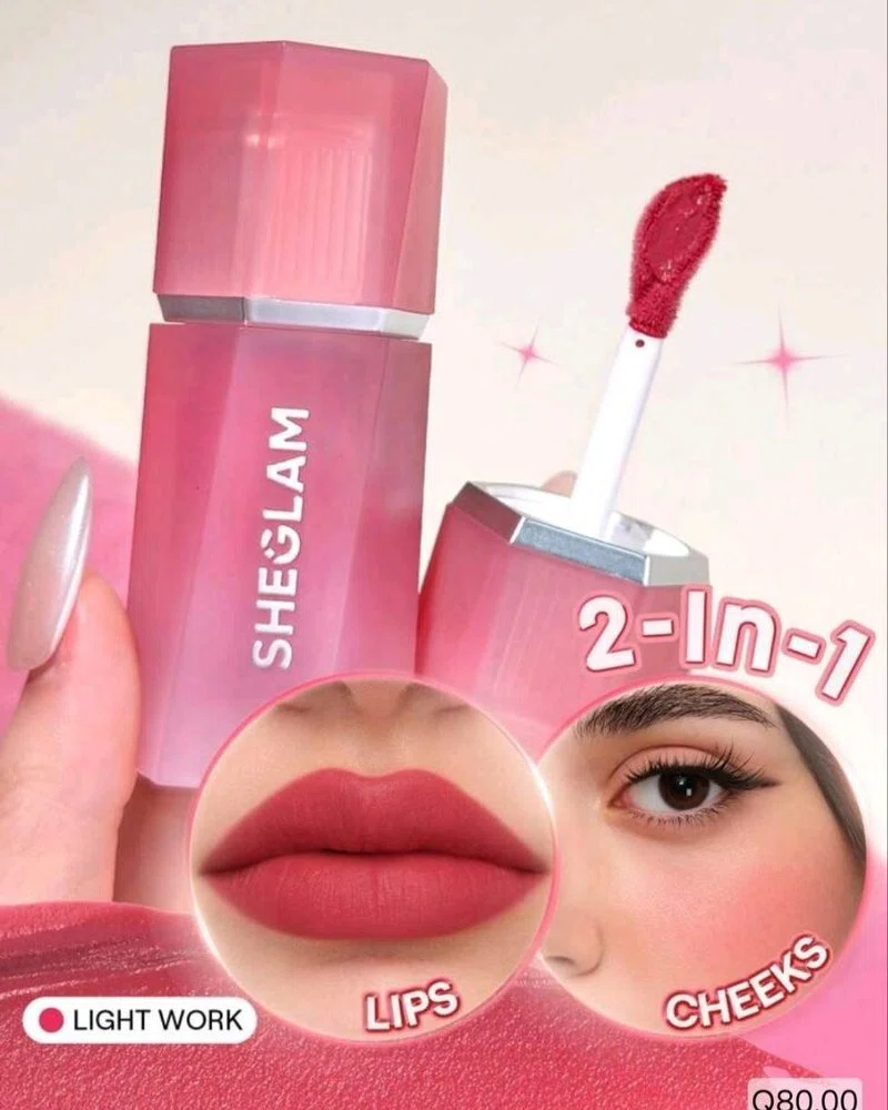 2 en 1 Rubor y labial Sheglam **BAJO PEDIDO**