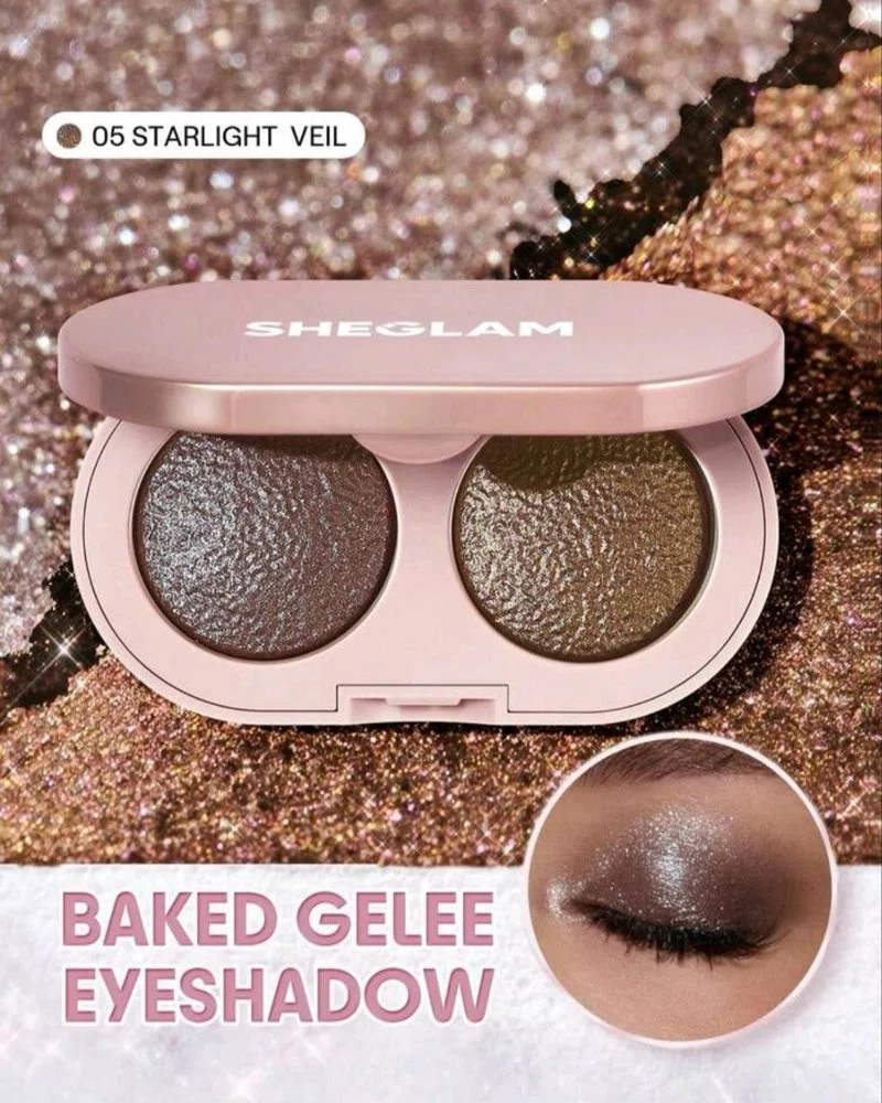 Dúo de sombras Baked Gelee Eyeshadow Sheglam **BAJO PEDIDO**