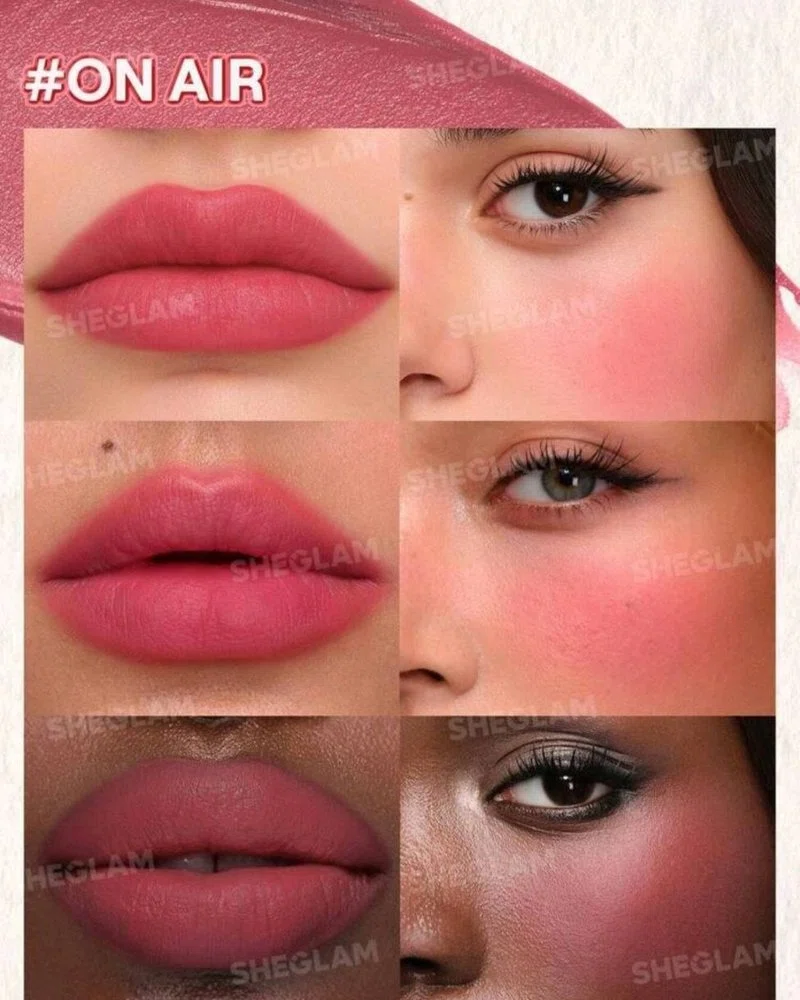 2 en 1 Rubor y labial Sheglam **BAJO PEDIDO**