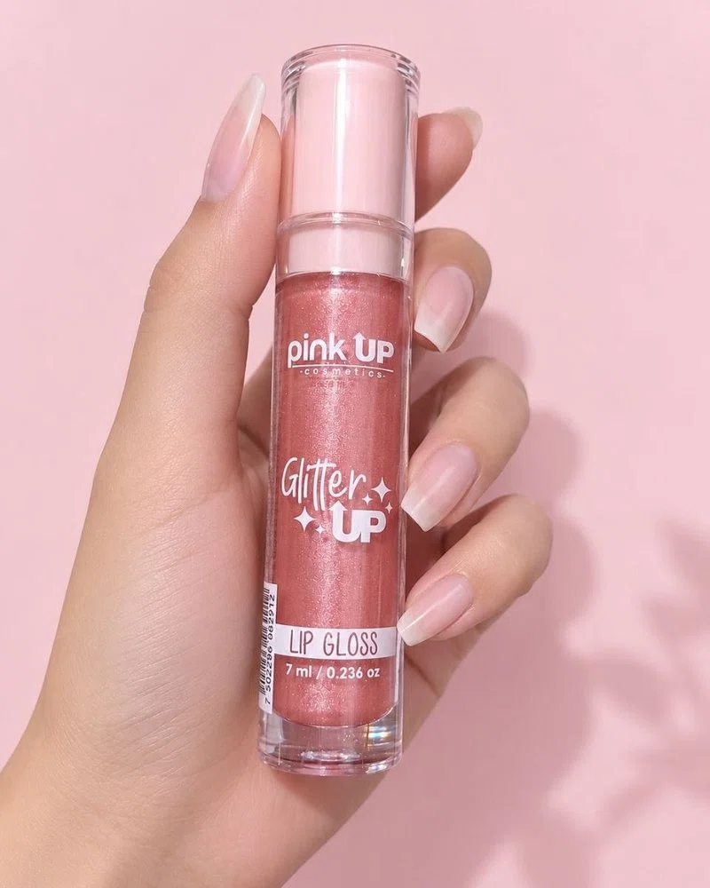 Lip Gloss Glitter Up - Pink Up