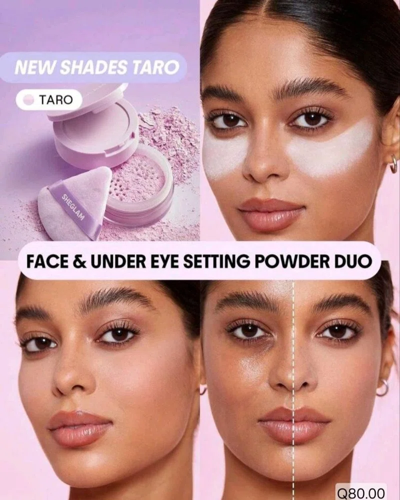 Dúo de Polvos Insta Ready Taro Sheglam **BAJO PEDIDO**