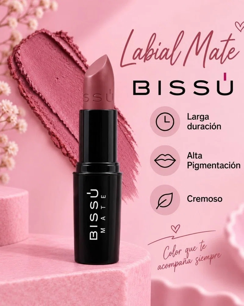 Labial en barra mate Bissú