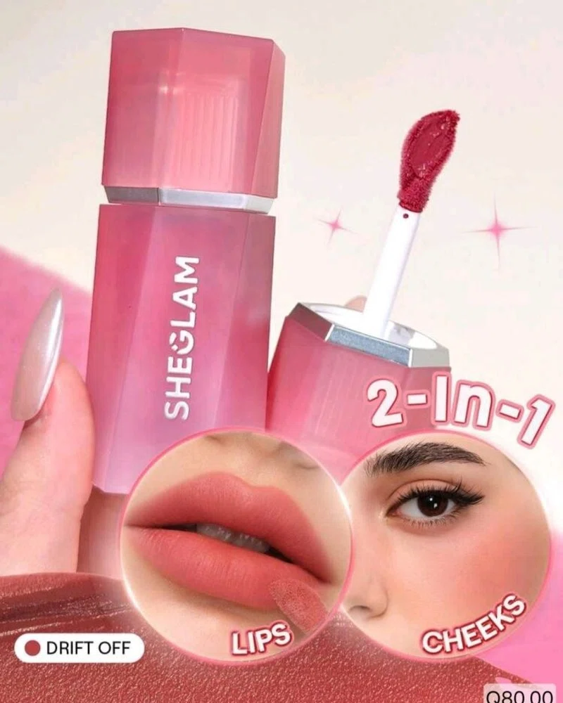2 en 1 Rubor y labial Sheglam **BAJO PEDIDO**