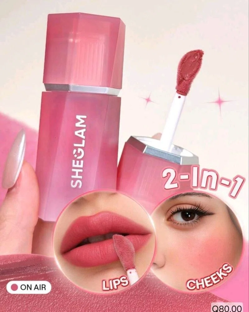 2 en 1 Rubor y labial Sheglam **BAJO PEDIDO**