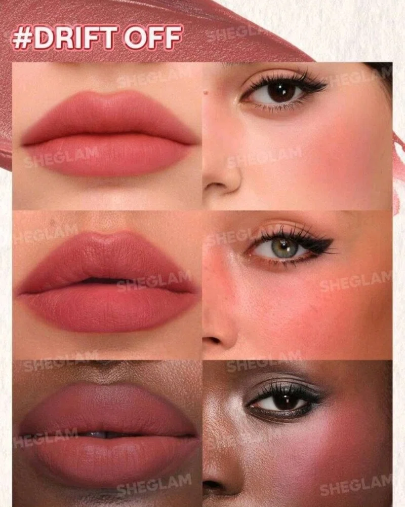 2 en 1 Rubor y labial Sheglam **BAJO PEDIDO**